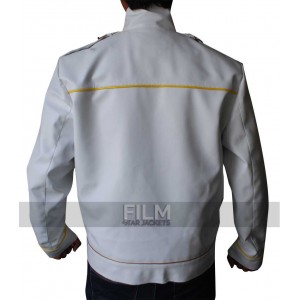 Freddie Mercury White Replica Leather Jacket